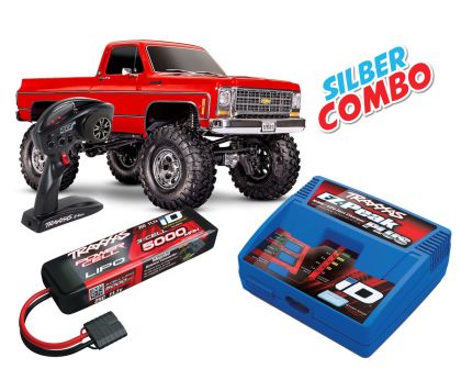Traxxas Chevy K10 TRX-4 rot Silber Combo TRX92056-4-RED-SILBER-COMBO