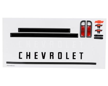 Traxxas Anbauteile für Chevrolet C10 Karosserie schwarz