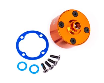 Traxxas Differential Gehäuse Alu orange mit Dichtung TRX9581T