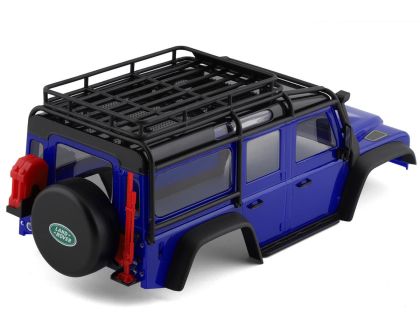 Traxxas Land Rover Defender Karosserie komplett blau für TRX-4M
