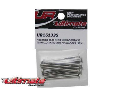 Ultimate Racing Schrauben Senkkopf Hex Allen M3 x 35mm