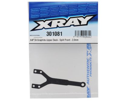 XRAY Carbon Oberdeck Split Version 2.0mm vorne