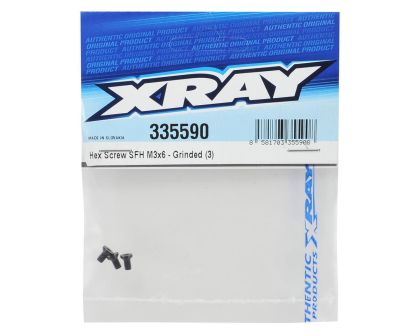 XRAY 2 Gang Getriebe Schraube M3x6 GRINDED