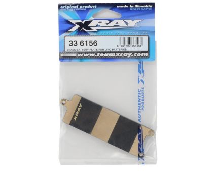 XRAY Brass Battery Plate For Lipo Batteries V2