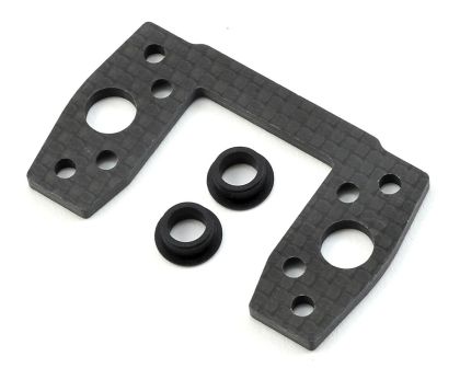 XRAY XT8 GRAPHITE CENTER DIFF MOUNTING PLATE