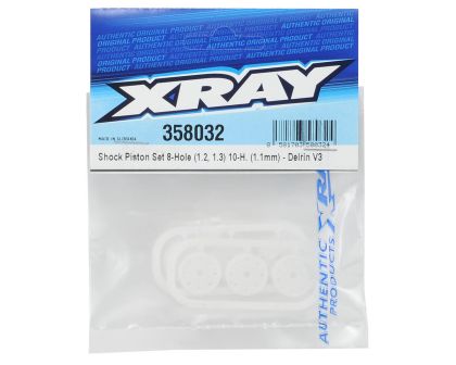 XRAY Stoßdämpfer Kolben 8 Loch 1.2 1.3 10-H 1.1 mm