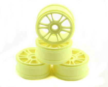 XRAY Wheels Starburst Yellow