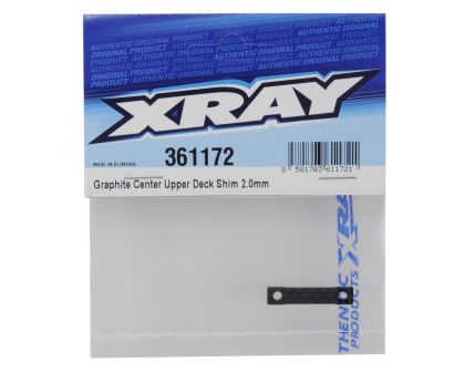 XRAY Top Deck Carbon 2.0 mm Scheiben