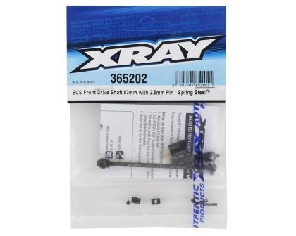 XRAY ECS Doppelgelenkkardan vorne 83mm Stahl mit 2.5mm Pin
