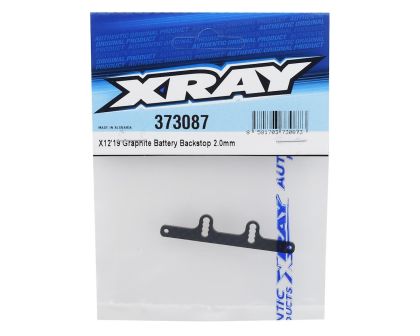 XRAY Carbon Akkuhalter Backstop 2.0mm