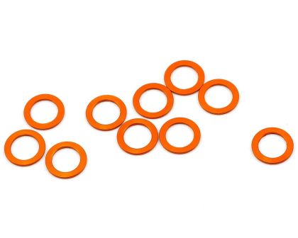 XRAY Alu Unterlegscheiben 5.3x7.8x0.5mm orange