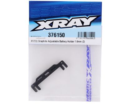 XRAY Carbon Akku Halter einstellbar 1.6mm