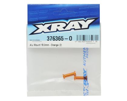 XRAY Alu Pfosten für Servohalter 18.0mm orange