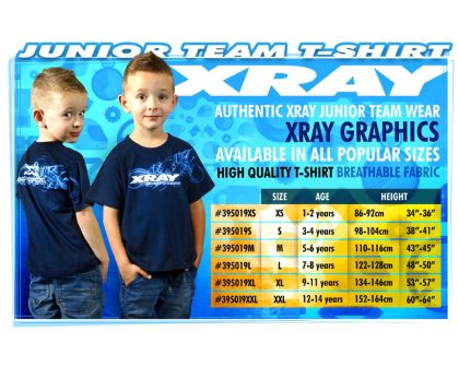 XRAY JUNIOR TEAM T-SHIRT 3/4 98-104cm