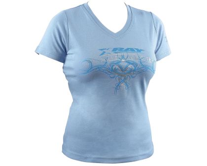XRAY Team Lady T-Shirt Light Blue L XRA395031L
