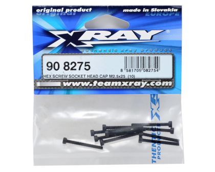 XRAY HEX SCREW SOCKET HEAD CAP M2.5x 25