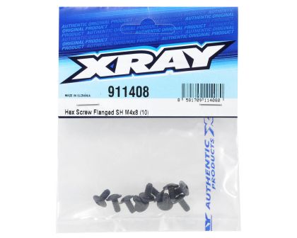 XRAY HEX SCREW FLANGED SH M4x8