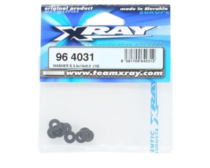 XRAY Unterlegscheiben 3.5x10x0.2mm