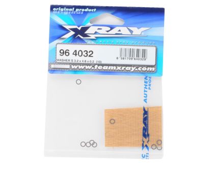 XRAY Unterlegscheiben 3.2x4.8x0.2mm