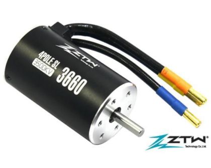 ZTW by HRC Racing Brushless Motor 1/10 SL 3660B 2.5D 4P 4200KV