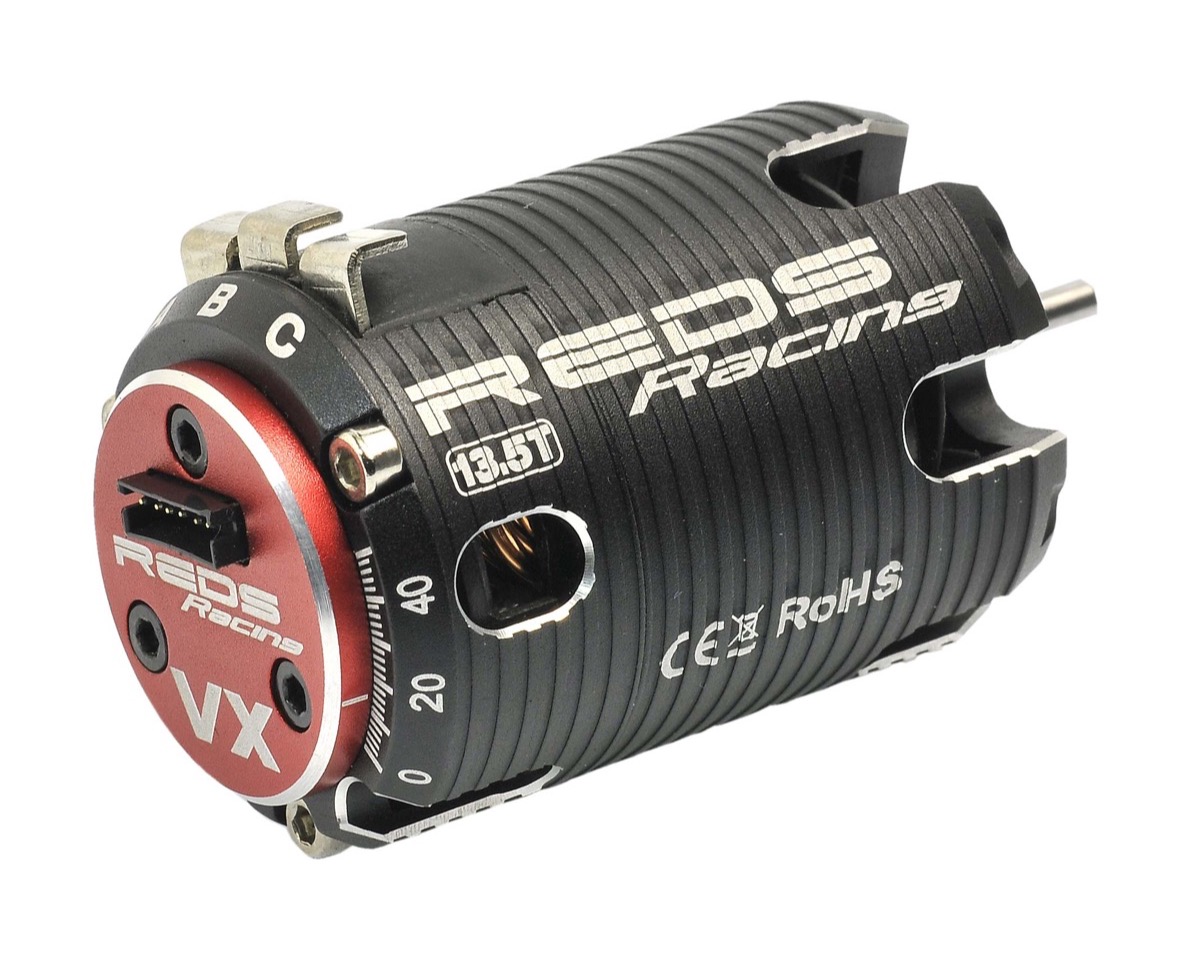 REDS Brushless Motor VX 540 21.5T Torque Pole Sensored REDMTTE0013 REDS  MTTE0013 MK Racing RC Car Shop