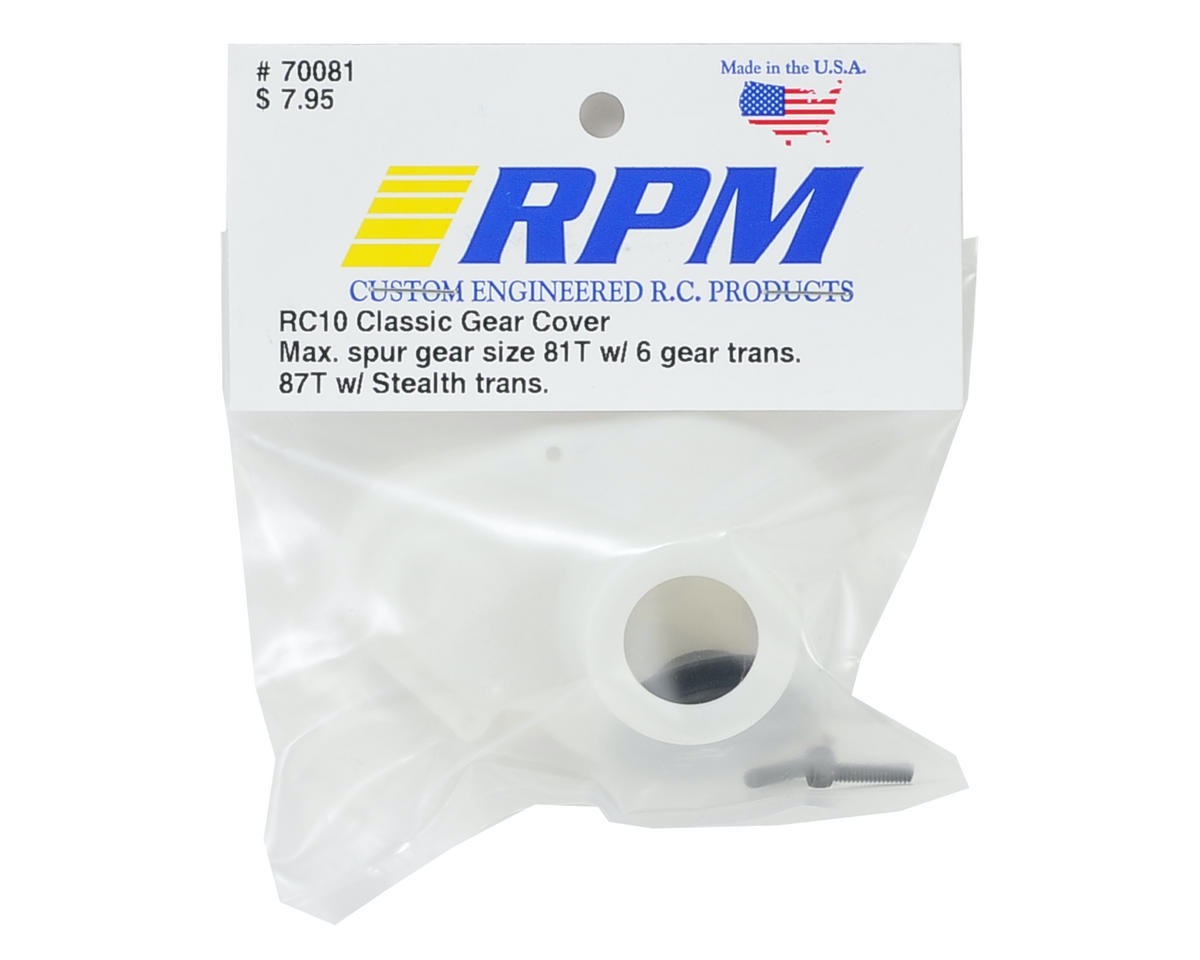 RPM Getriebeabdeckung RC10 Classic weiß 70081 RPM-70081 - MK Racing RC Car  Shop