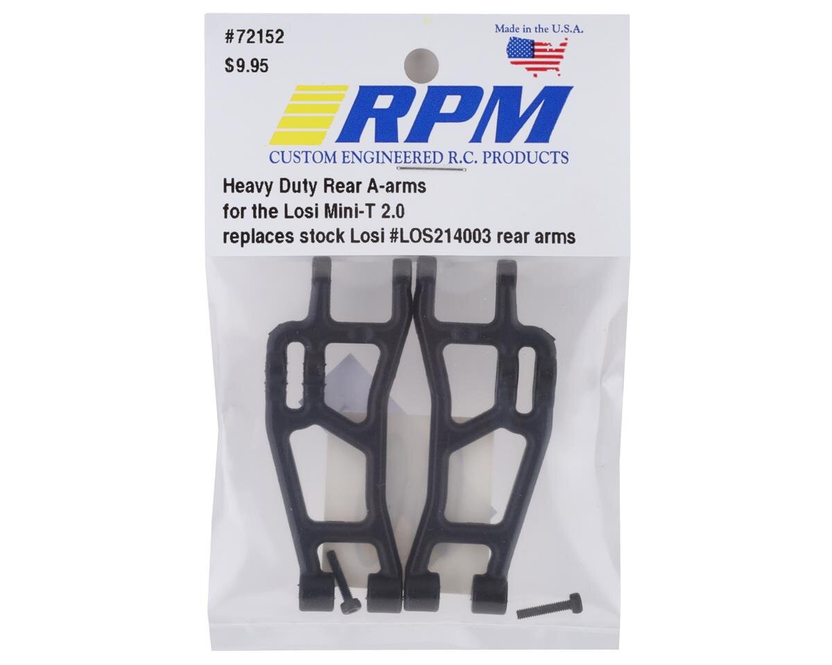 RPM Querlenker hinten schwarz Losi Mini-T 2.0 & Mini-B (RPM72152