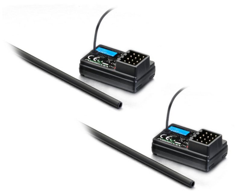 Absima Fernsteuerung 4-Kanal CR4S V2 2.4GHz mit zwei Empfänger R4WP-Micro