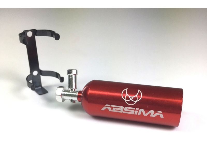 Absima Aluminium Feuerlöscher rot AB-2320080
