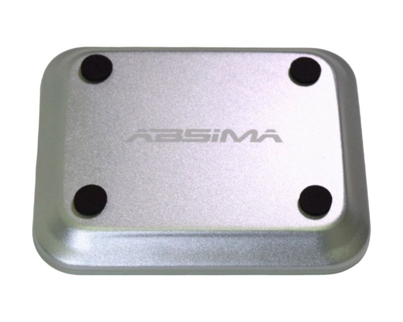 Absima Aluschale mit Magnetplatte silber