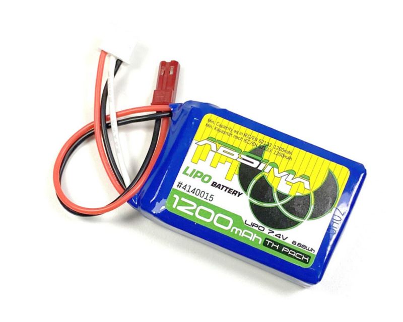 Absima TX LiPo 2S 7.4V 1200mAh SC BEC-plug AB-4140015