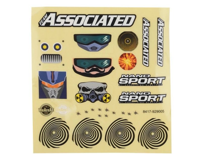 Team Associated NanoSport Space Pack chrome