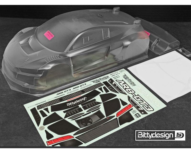 Bittydesign AR8 GT3 1/8 GT Karosserie 360mm