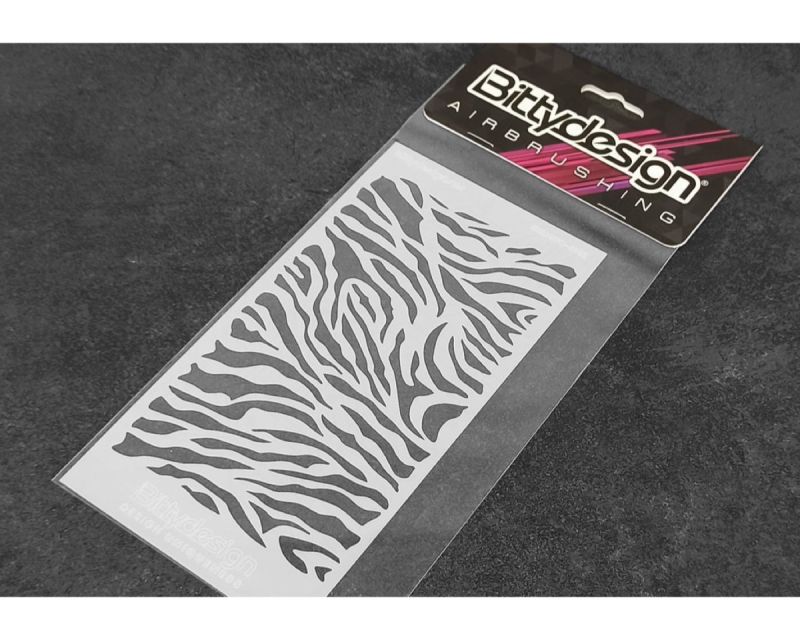 Bittydesign Vinyl Stencil Zebra BDYSTC-016Z