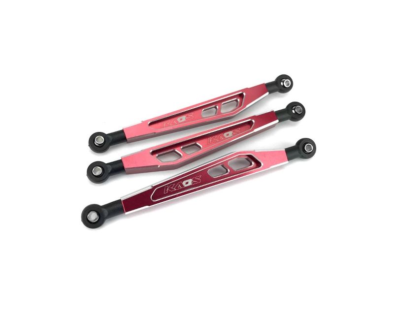 CEN-Racing Front Upper and Lower Suspension Links 69mm red CENCKD0369