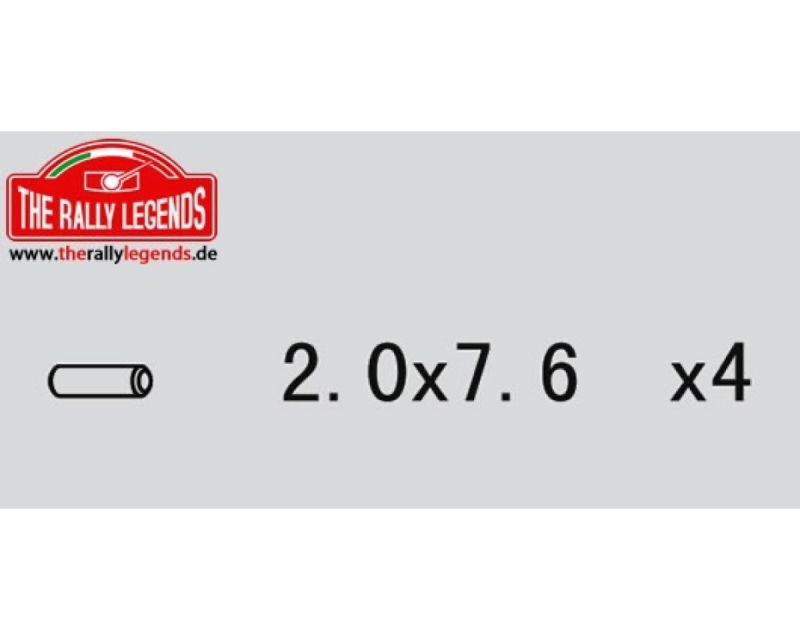 Rally Legends Ersatzteil Rally Legends Stift 2.0X7.6 EZRL2245