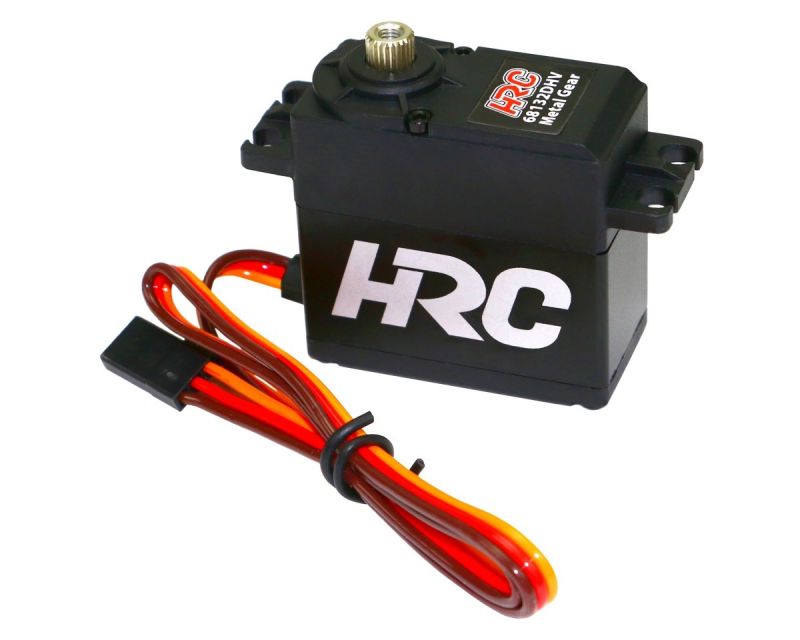 HRC Racing Servo Digital High Voltage 40.2x41x20mm 53g 32kg/cm Metallzahnräder Wasserdicht Doppelt Kugelgelagert