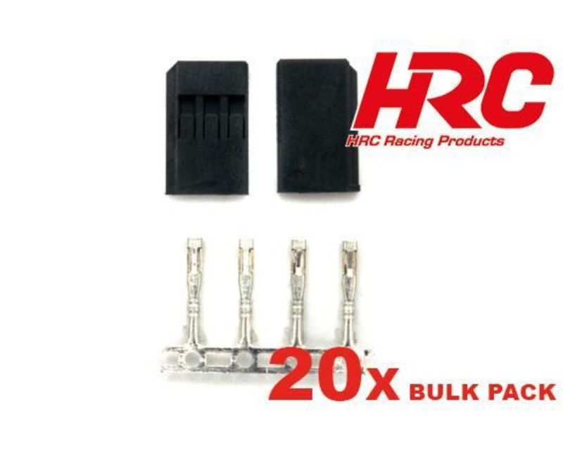 HRC Racing Stecker Servo FUT Stecker BULK 20 Stk. HRC9201BS