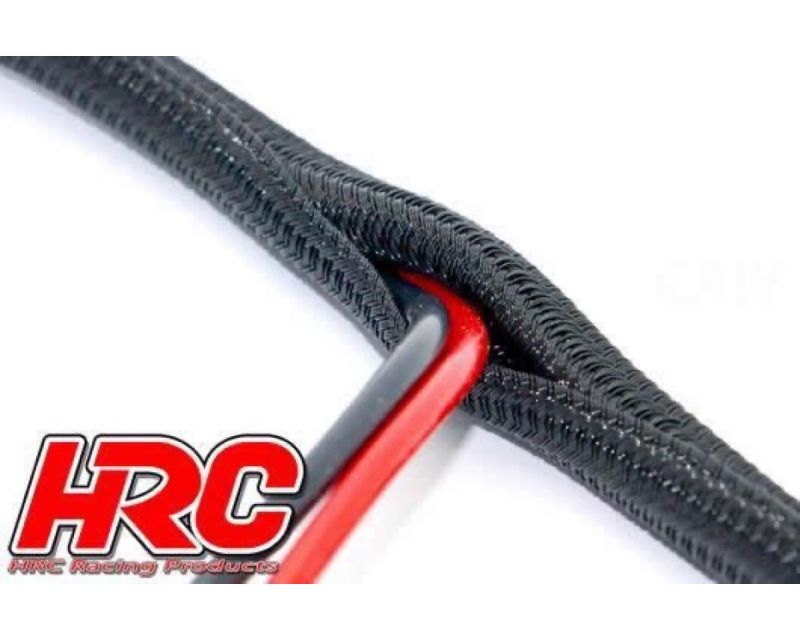 HRC Racing Kabel TSW Pro Racing WRAP Gewebeschlauch für 8-16 gauge Kabel 13mm 1m