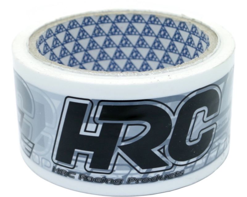 HRC Racing Packband Klebeband weiss mit Logos 66m x 50mm