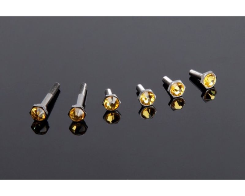 Hiro Seiko Crystal Screw EX-1 KIY Gold SWAROVSKI Crystal HS-69668