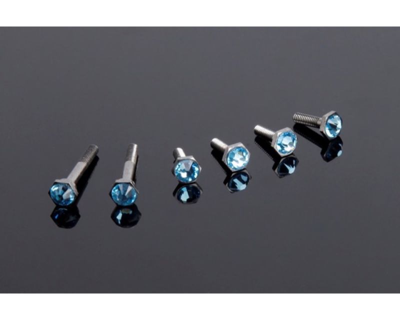 Hiro Seiko Crystal Screw EX-1 KIY T-Blue SWAROVSKI Crystal HS-69670