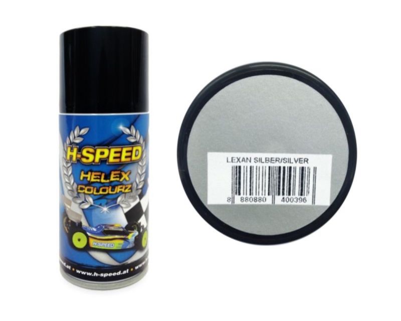 H-SPEED Lexan Spray silber 150ml HSPS003