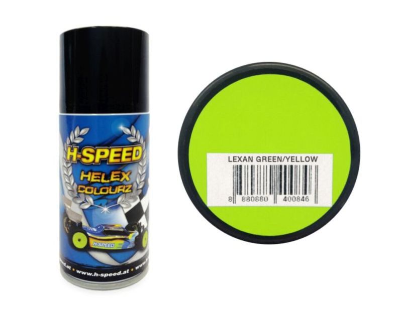H-SPEED Lexan Spray grün-gelb 150ml HSPS021