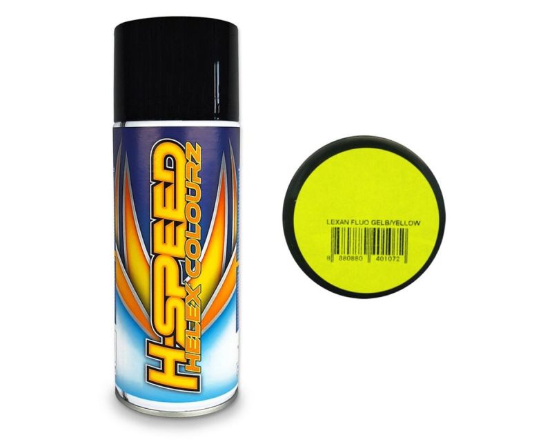 H-SPEED Lexan Spray Fluo gelb 400ml HSPS104