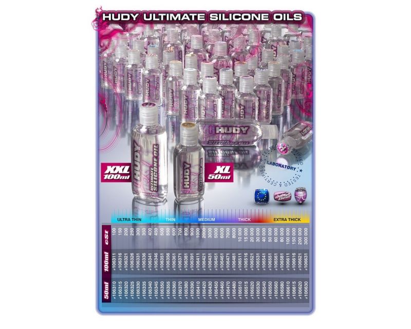 HUDY Ultimate Silicone Öl 450 cSt 50ml