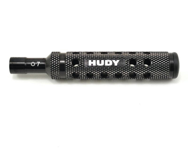 HUDY Alu Radmutternschlüssel 7mm einteilig HUD170007