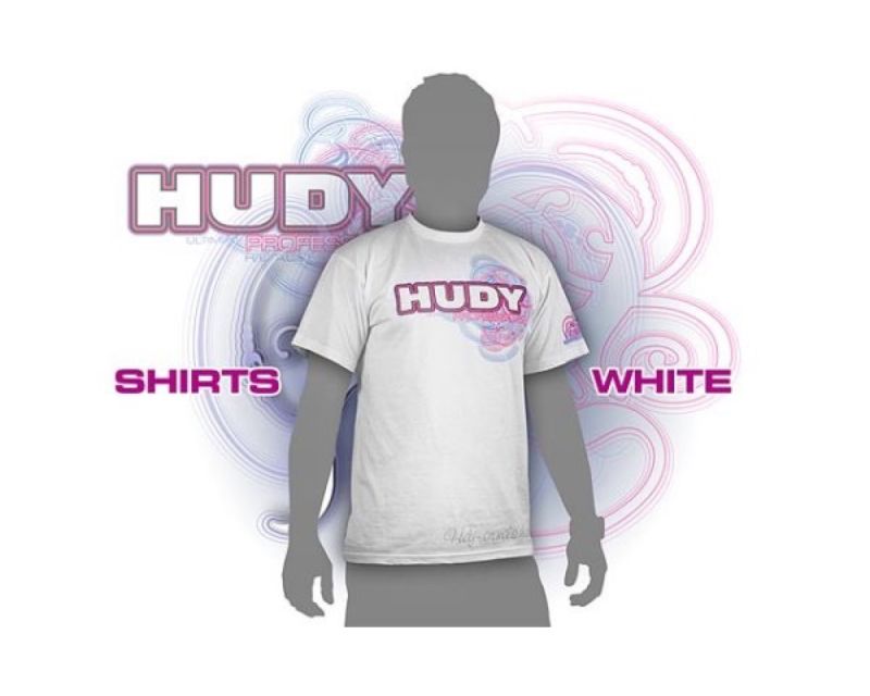 HUDY Professional Team T-Shirt Größe L weiß HUD281045L