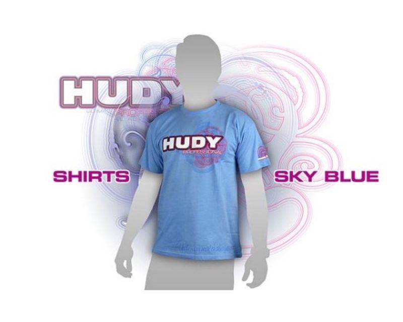 HUDY Professional Team T-Shirt Größe XL sky blue HUD281046XL