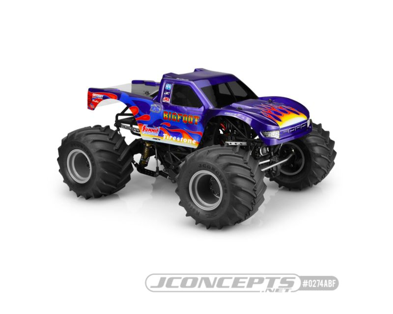 JConcepts Ford Raptor 2010 Angels BIGFOOT Karosserie JCO0274ABF